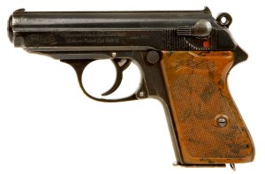 PPK original dos anos 30 utilizada pelas forças policiais alemãs.